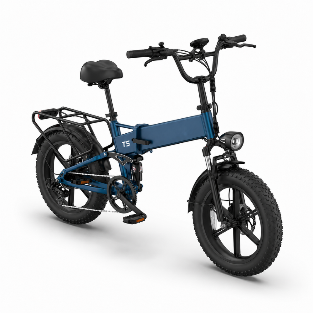 VOOLM T5 Folding Fat Tire E-Bike 10