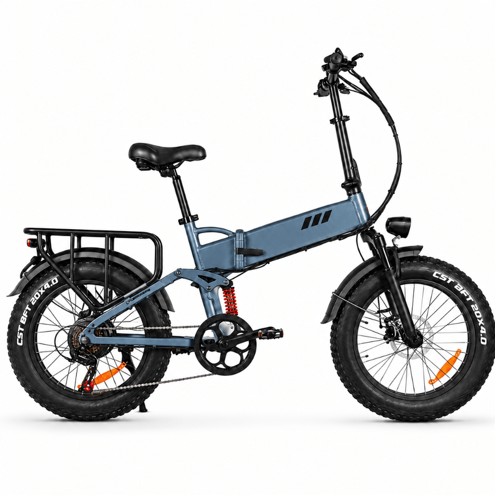 VOOLM RS-A02 PRO — Folding Fat Tire Electric Mountain Bike 13