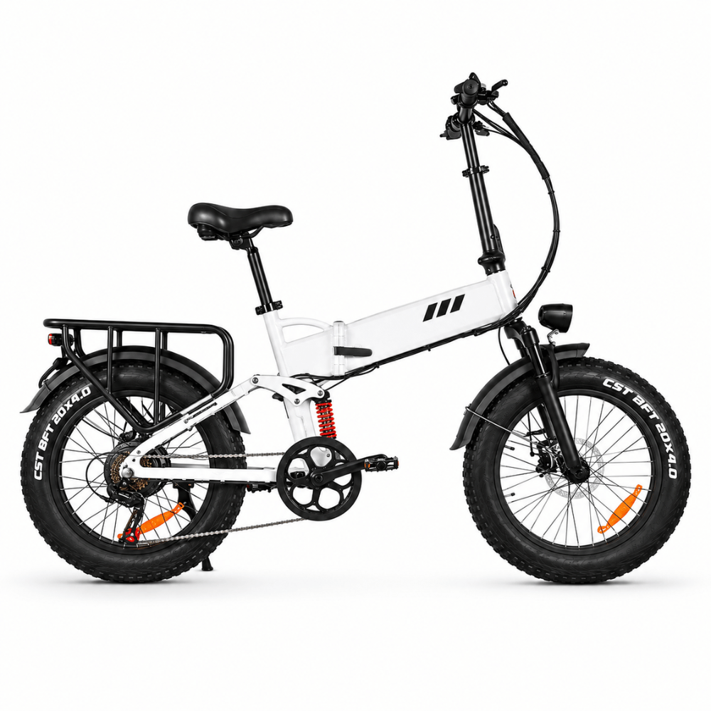 VOOLM RS-A02 PRO — Folding Fat Tire Electric Mountain Bike 2