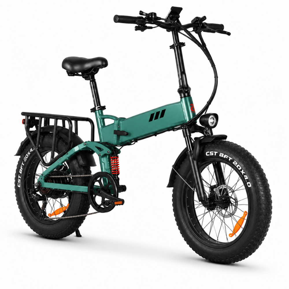VOOLM RS-A02 PRO — Folding Fat Tire Electric Mountain Bike 20