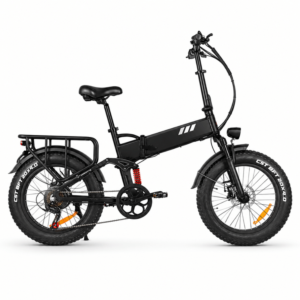 VOOLM RS-A02 PRO — Folding Fat Tire Electric Mountain Bike 3