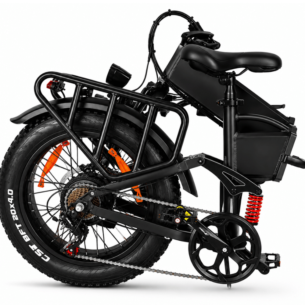 VOOLM RS-A02 PRO — Folding Fat Tire Electric Mountain Bike 6