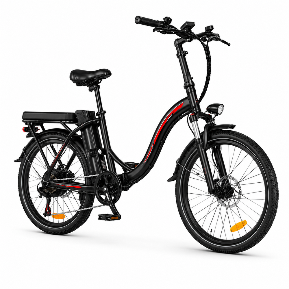 VOOLM CY20 — Folding Electric Bike | 250W | Pedal Assist Modes