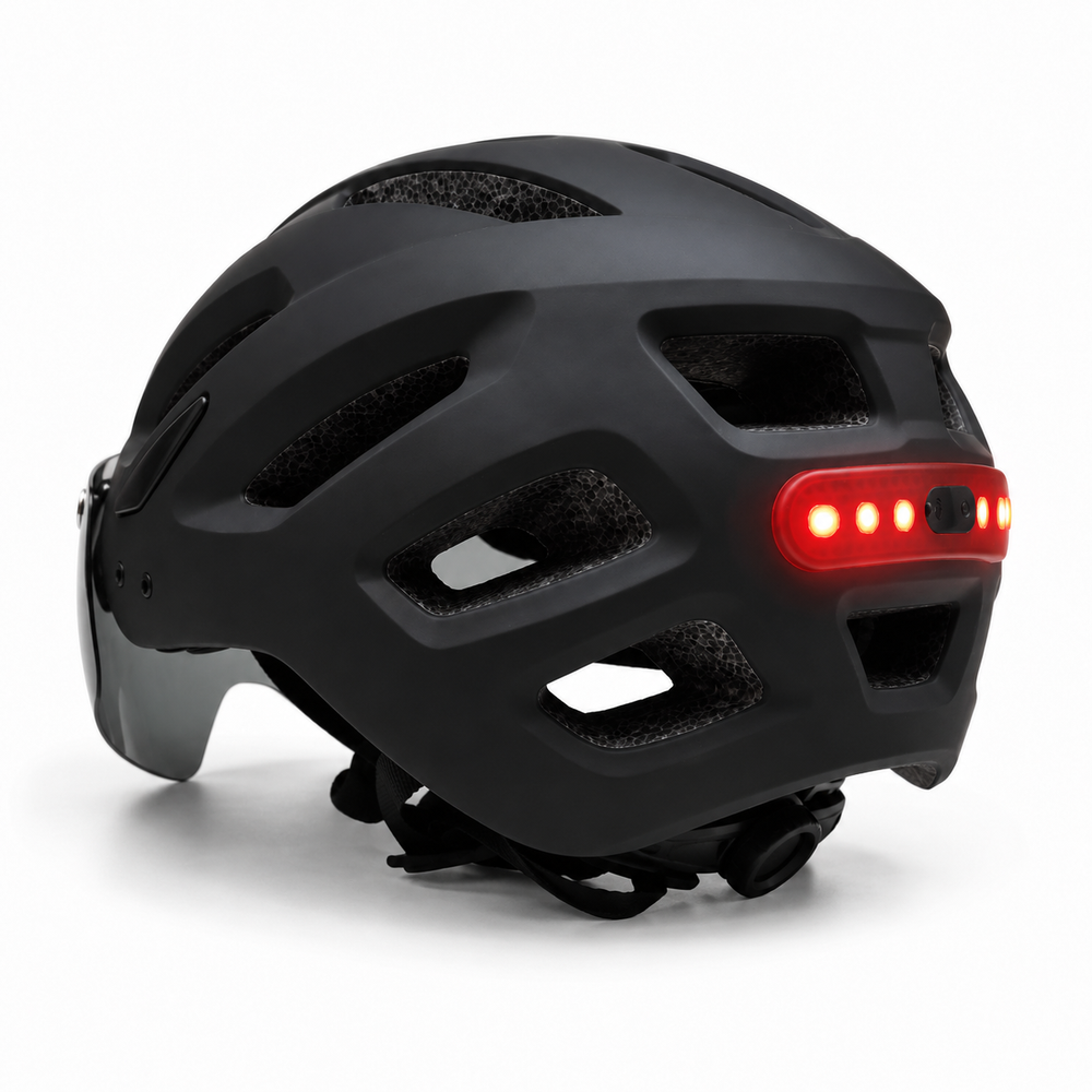 VOOLM Beacon LED Rear-Light Helmet