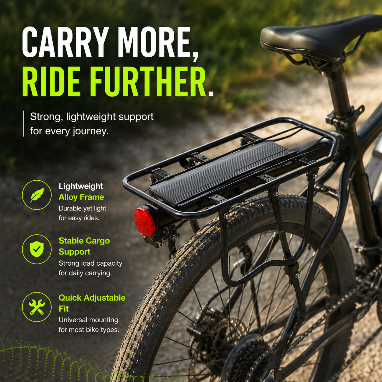 VOOLM Trail Rear Cargo Carrier