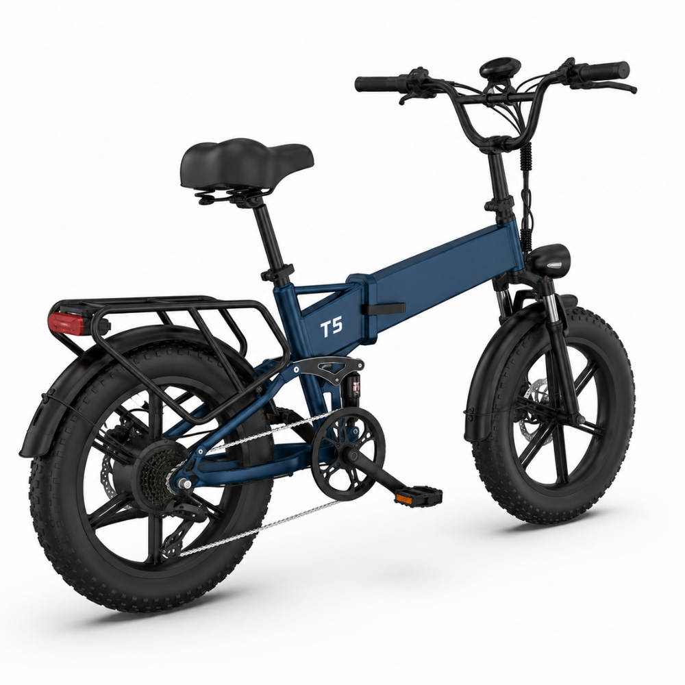 VOOLM T5 Folding Fat Tire E-Bike 9