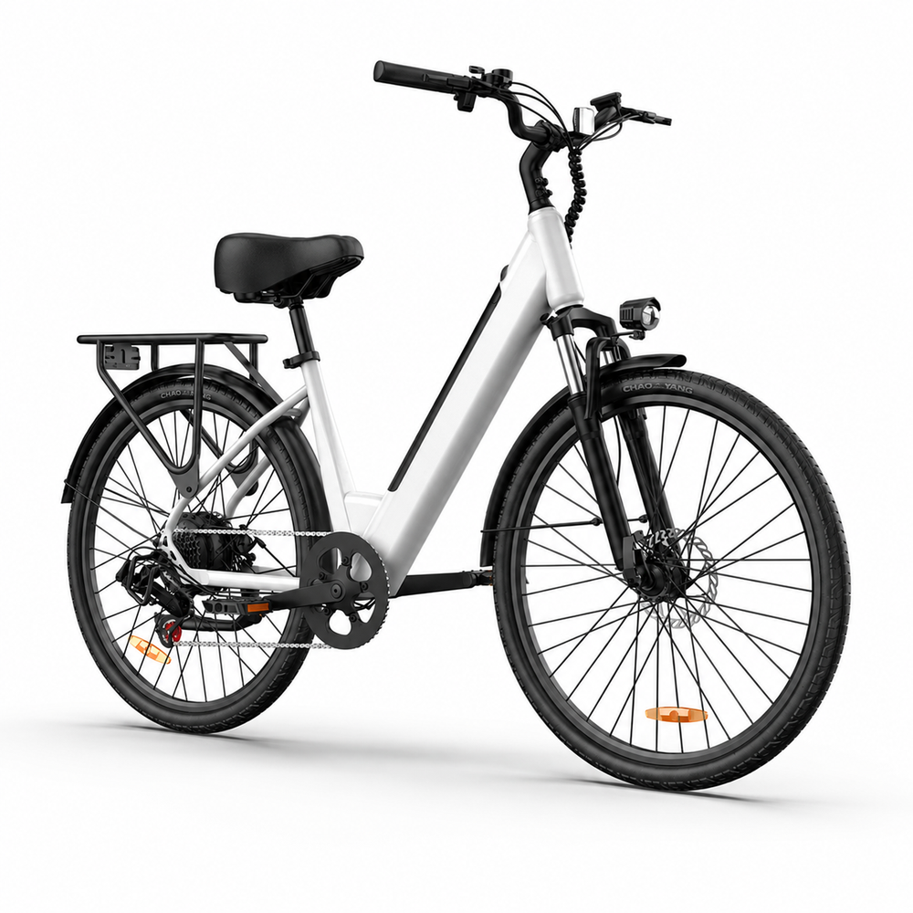 VOOLM E26 — City Electric Bike | 250W | 70 KM Range | Shimano 7-Speed