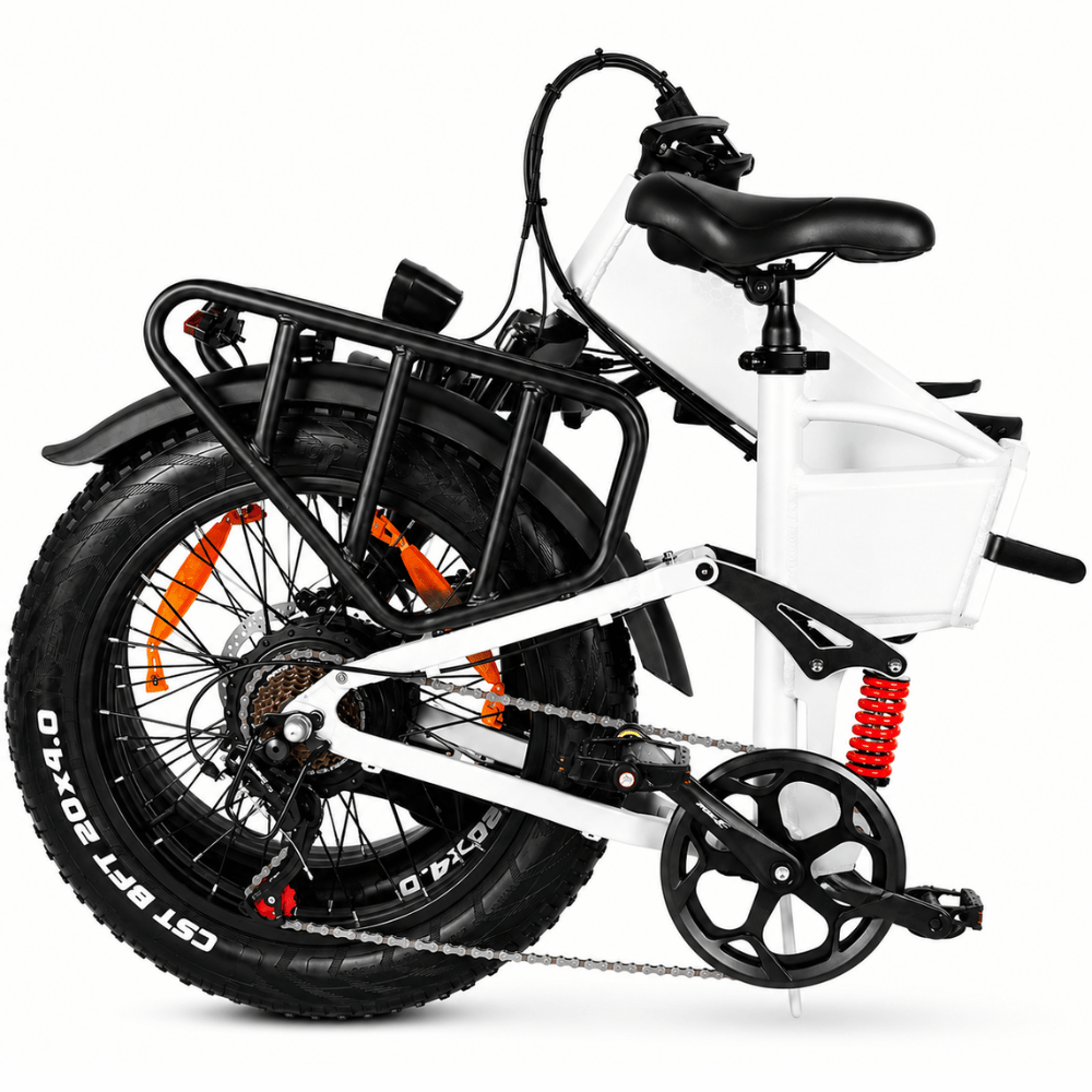 VOOLM RS-A02 PRO — Folding Fat Tire Electric Mountain Bike 10