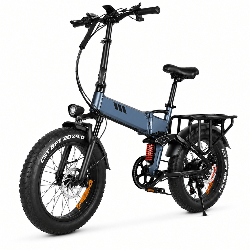 VOOLM RS-A02 PRO — Folding Fat Tire Electric Mountain Bike 11