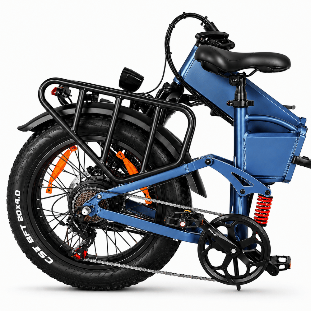 VOOLM RS-A02 PRO — Folding Fat Tire Electric Mountain Bike 14