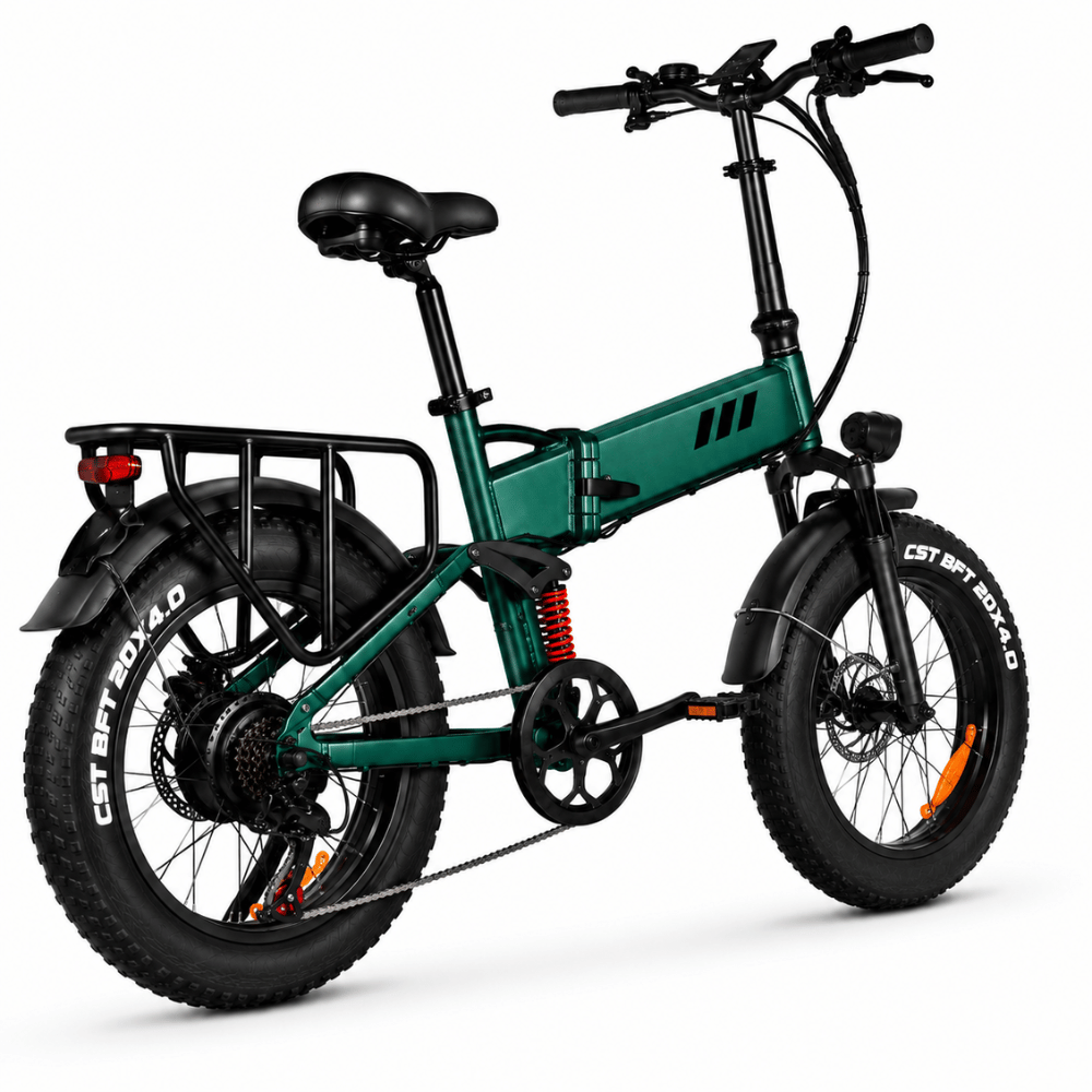 VOOLM RS-A02 PRO — Folding Fat Tire Electric Mountain Bike 16