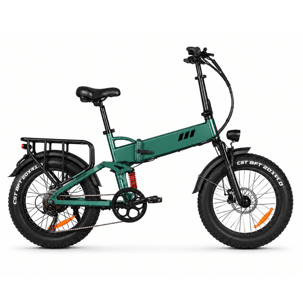 VOOLM RS-A02 PRO — Folding Fat Tire Electric Mountain Bike 17