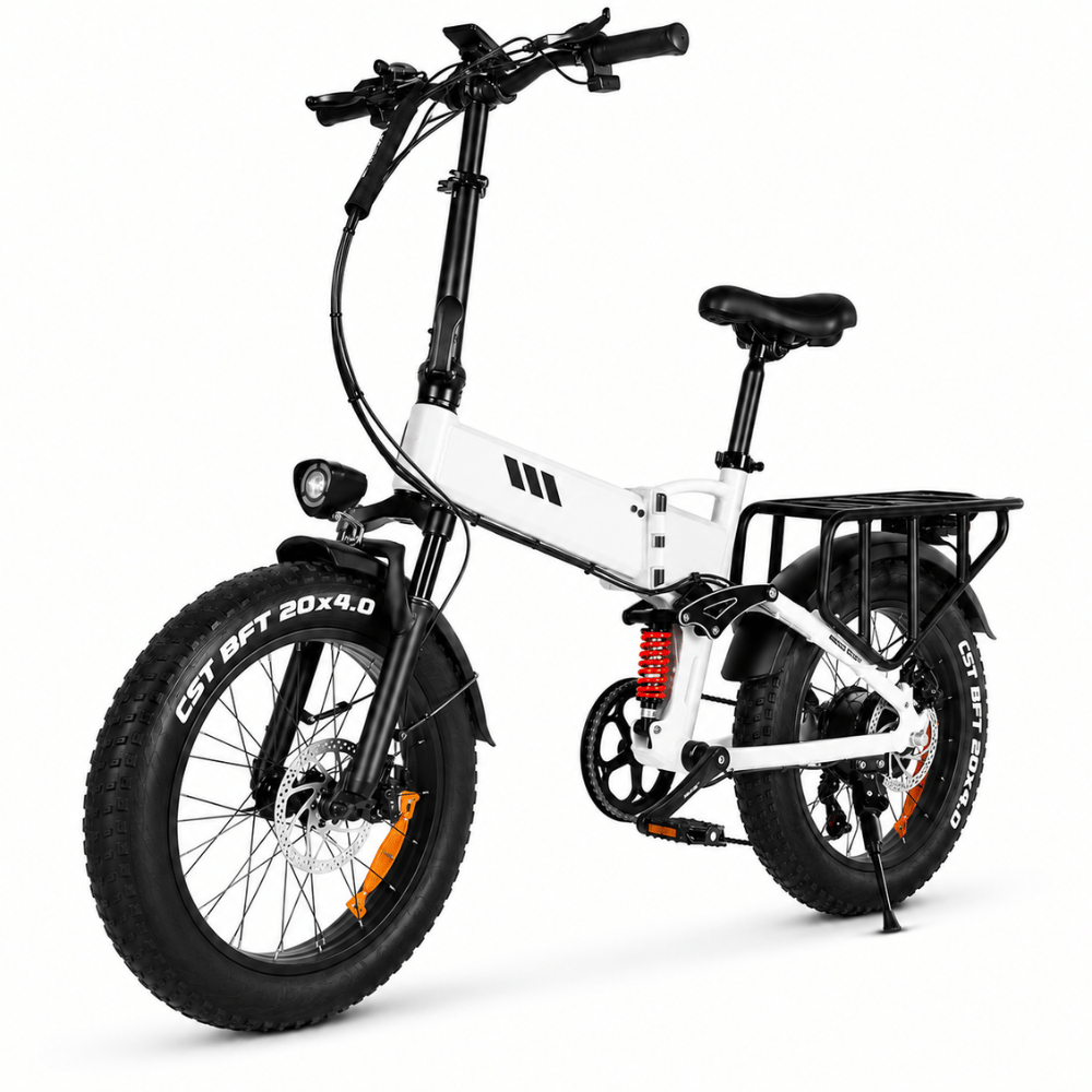 VOOLM RS-A02 PRO — Folding Fat Tire Electric Mountain Bike 7