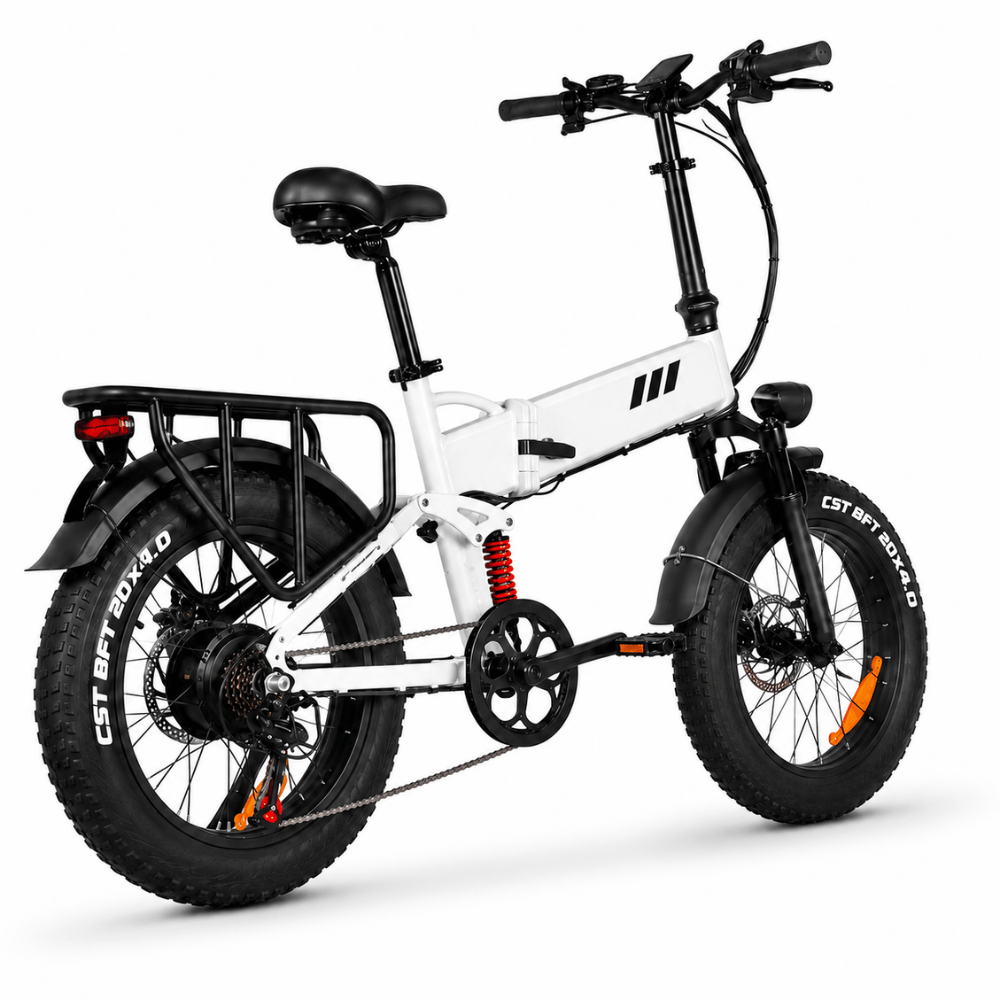 VOOLM RS-A02 PRO — Folding Fat Tire Electric Mountain Bike 8